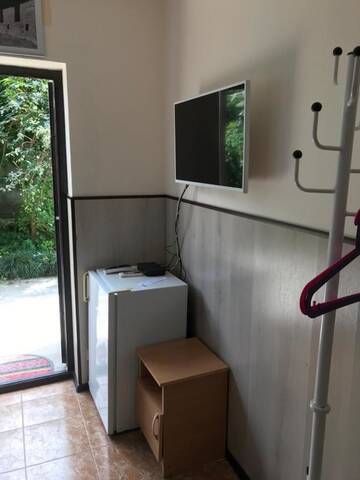 Одноместный номер с видом на сад в Гостевом доме Guest House Zelenyi Dvorik